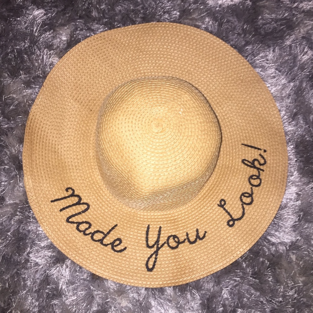 Straw Beach Hat, Made You Look